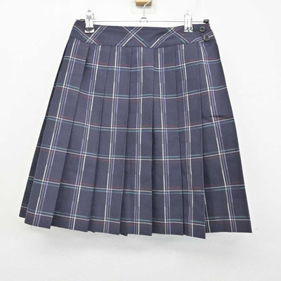 【中古】神奈川県 高木学園女子高等学校 女子制服 2点 (ニットベスト・スカート) sf082286