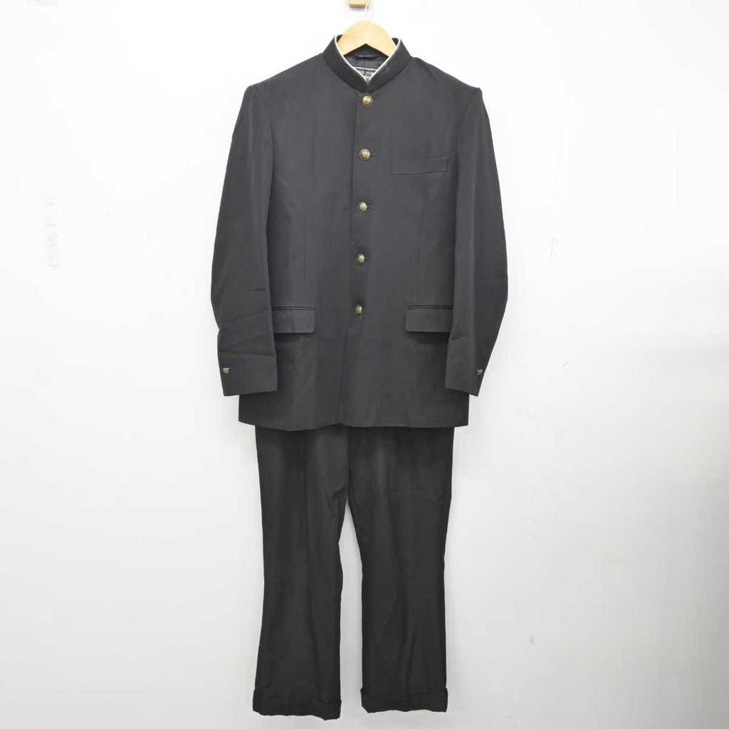 越川 中古】埼玉県 川越市立川越高等学校 男子制服 2点 (学ラン