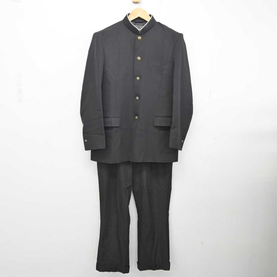中古】埼玉県 川越高等学校 男子制服 2点 (学ラン・ズボン