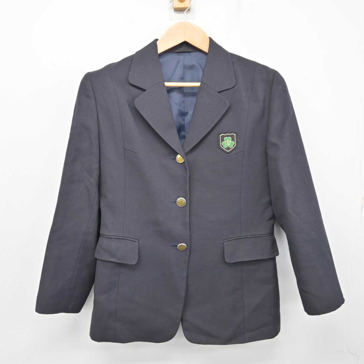 【中古】神奈川県 学校法人新名学園旭丘高等学校 女子制服 3点 (ブレザー・スカート) sf082441