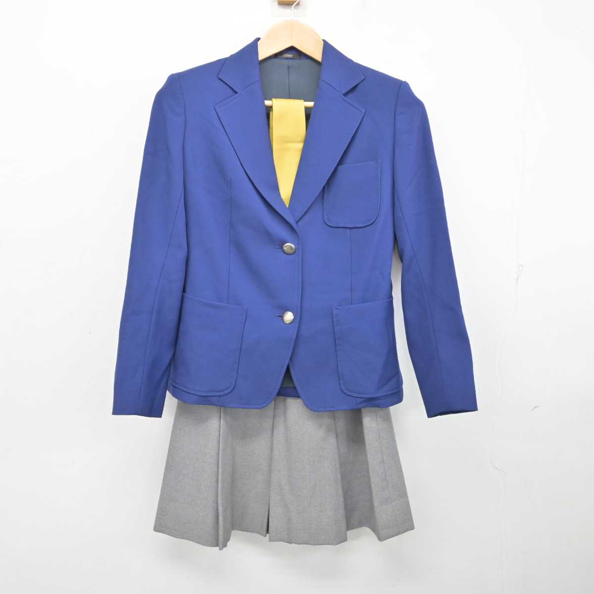 【中古】東京都 国際基督教大学高等学校 女子制服 3点 (ブレザー・スカート) sf082442