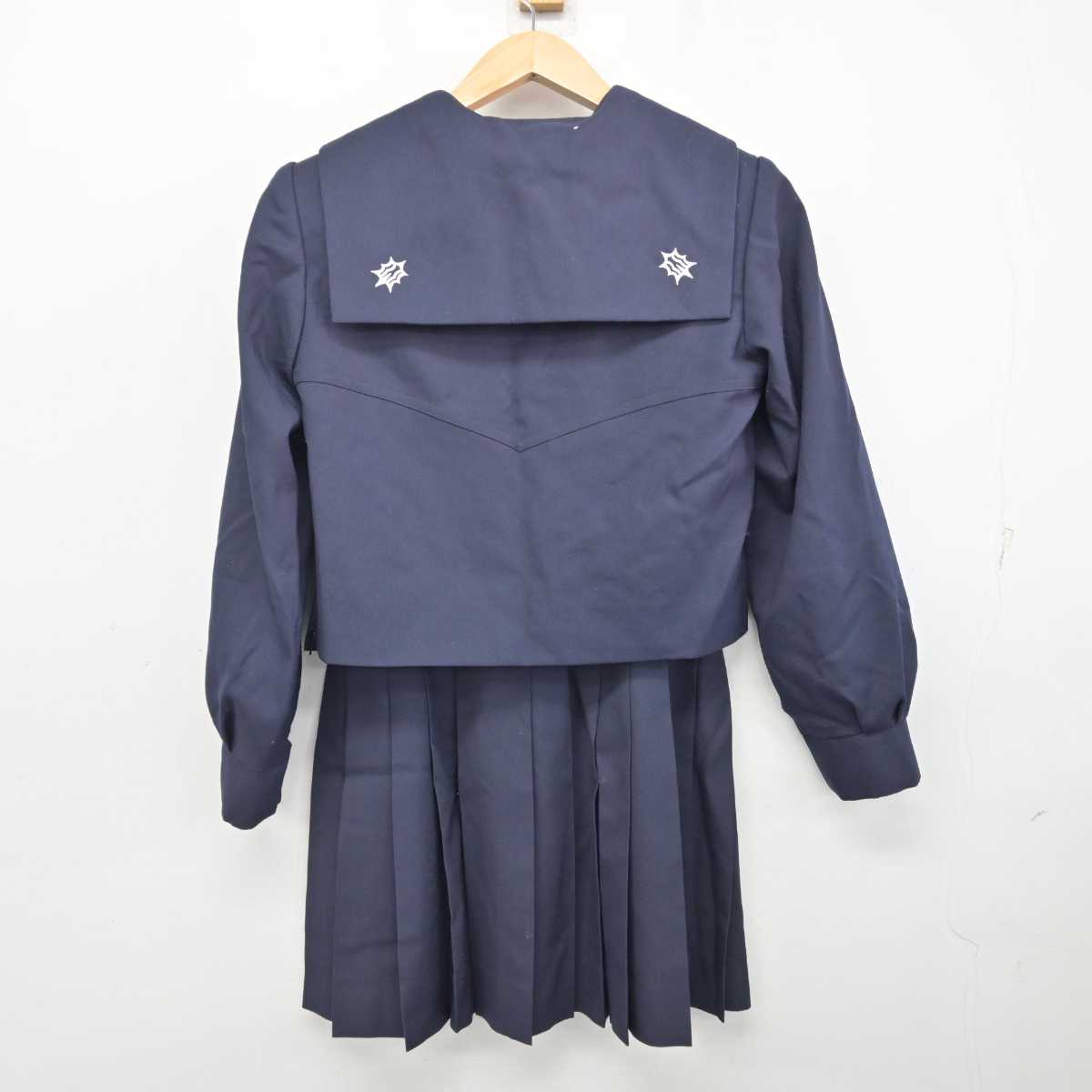 中古】東京都 杉並高等学校 女子制服 3点 (セーラー服・スカート