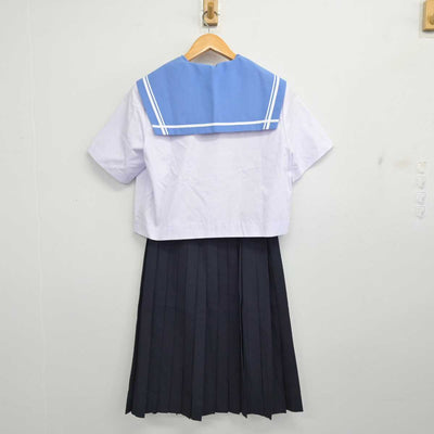 【中古】愛知県 三好丘中学校 女子制服 2点 (セーラー服・スカート) sf082520