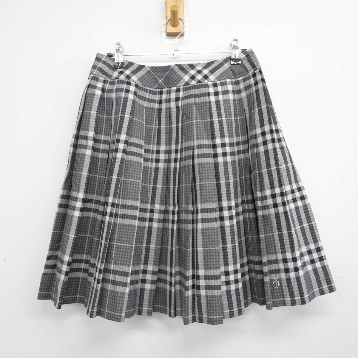 【中古】埼玉県 正智深谷高等学校 女子制服 2点 (ブレザー・スカート) sf082530