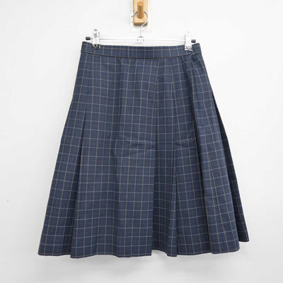 【中古】長野県 川中島中学校 女子制服 4点 (ブレザー・ニットベスト・スカート) sf082541