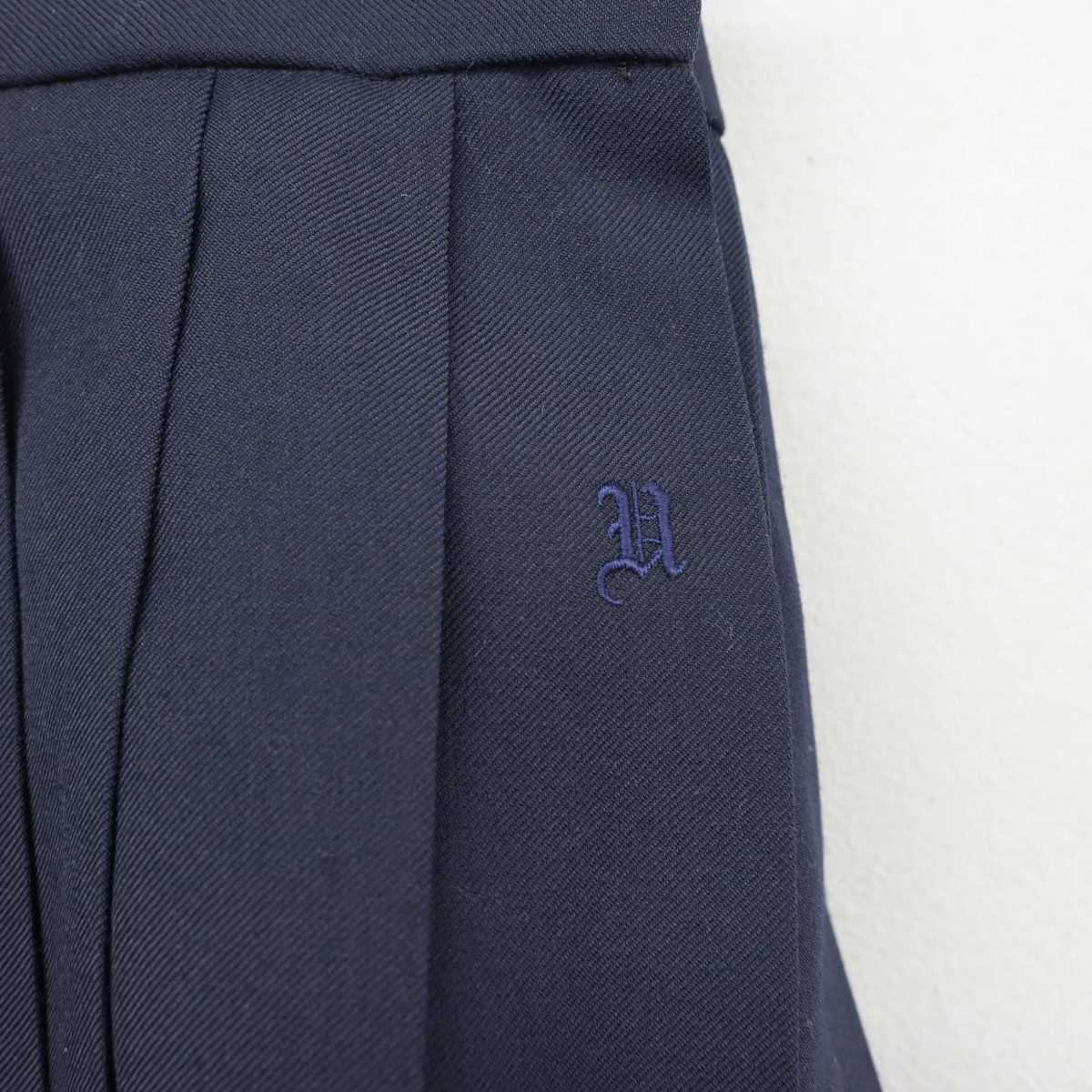 【中古】埼玉県 浦和商業高等学校 女子制服 2点 (ベスト・スカート) sf082581