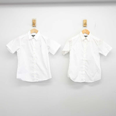 【中古】福島県 大笹生学園 女子制服 3点 (シャツ・スカート) sf082594