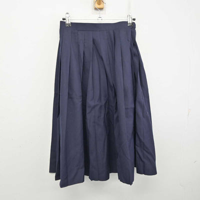 【中古】栃木県 足利市立山辺中学校 女子制服 4点 (ブレザー・ベスト・シャツ・スカート) sf082595