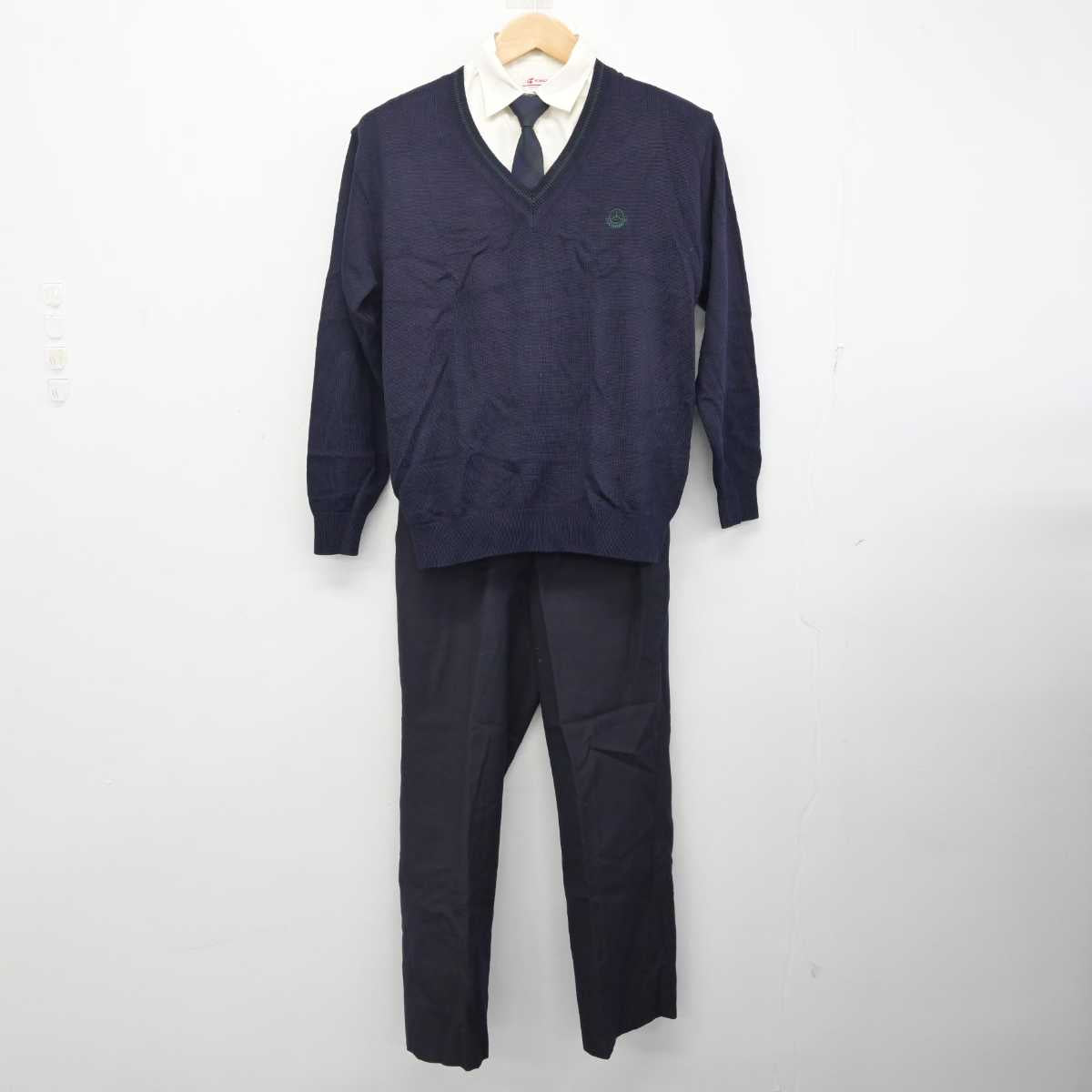 【中古】東京都 トキワ松学園中学校高等学校 女子制服 5点 (ブレザー・ニット・シャツ・ズボン) sf082622