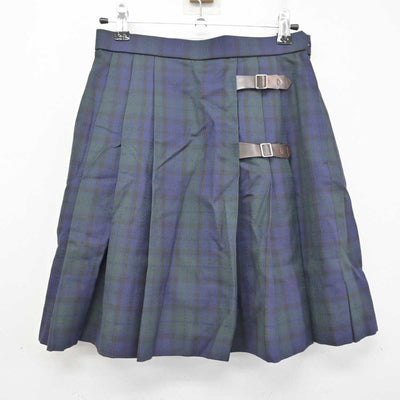 【中古】東京都 トキワ松学園中学校高等学校 女子制服 3点 (ニット・シャツ・スカート) sf082624