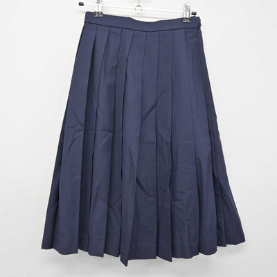 【中古】新潟県 鳥屋野中学校 女子制服 3点 (ブレザー・スカート) sf082636