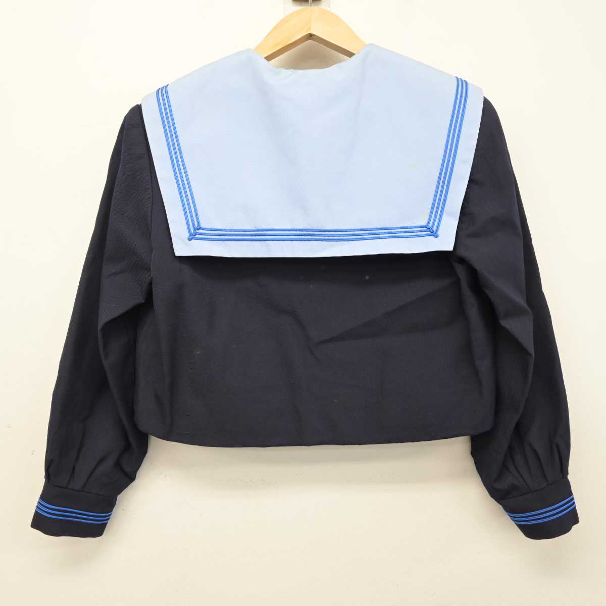 【中古】大阪府 富秋中学校 女子制服 1点 (セーラー服) sf082638