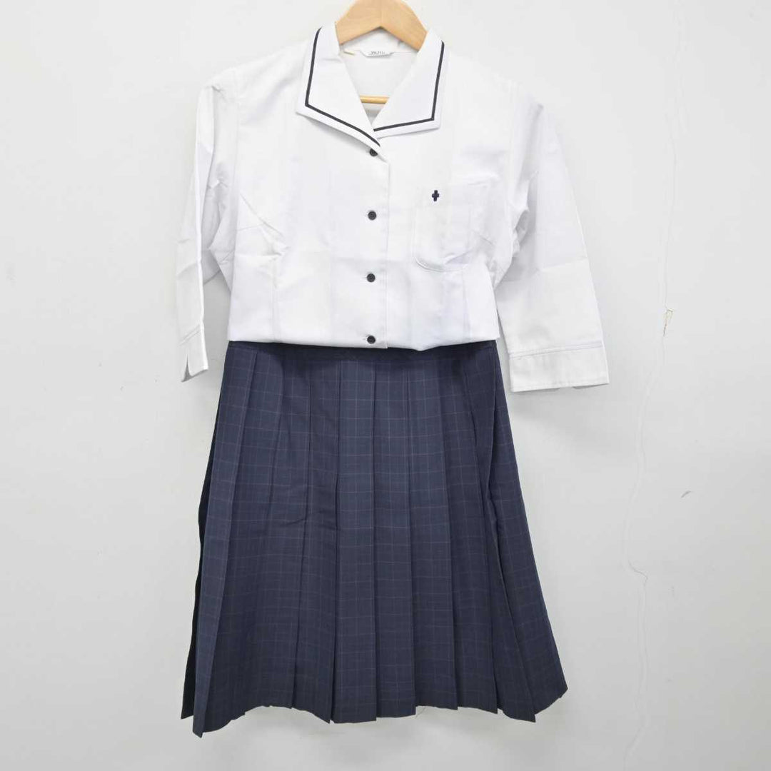 中古】広島県 武田高等学校 女子制服 2点 (ブラウス・スカート) sf082642 | 中古制服通販パレイド