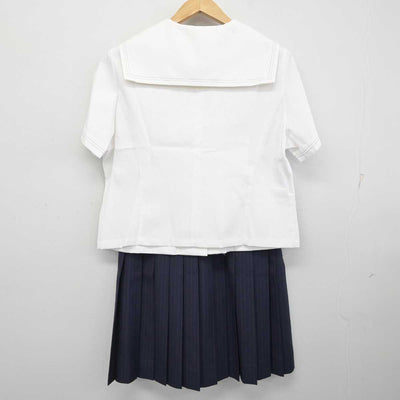 【中古】愛知県 藤ノ花女子高等学校 女子制服 2点 (セーラー服・スカート) sf082646