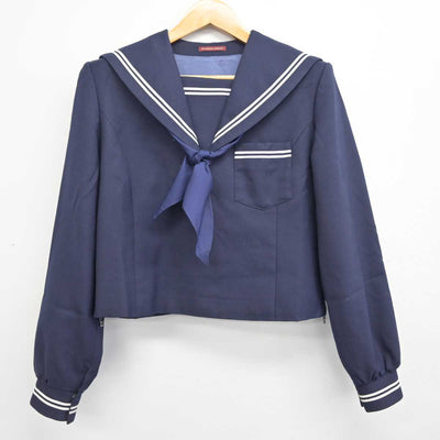 【中古】愛知県 羽田中学校/旧制服 女子制服 3点 (セーラー服・スカート) sf082648