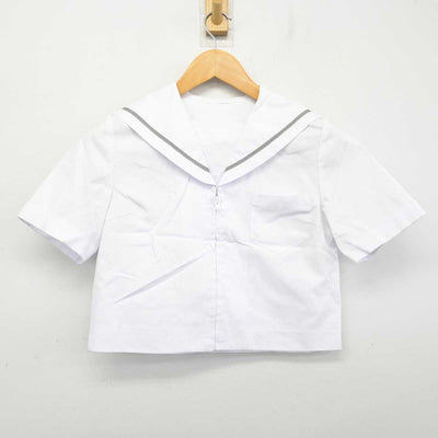 【中古】秋田県 秋田大学教育文化学部附属中学校/旧制服 女子制服 2点 (セーラー服・セーラー服) sf082652