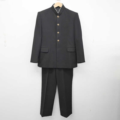 【中古】新潟県 早通中学校 男子制服 3点 (学ラン・ズボン) sf082660