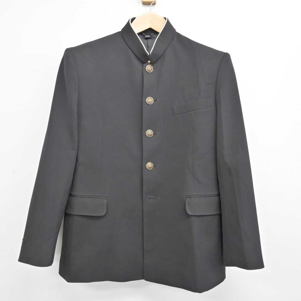 【中古】新潟県 早通中学校 男子制服 3点 (学ラン・ズボン) sf082660