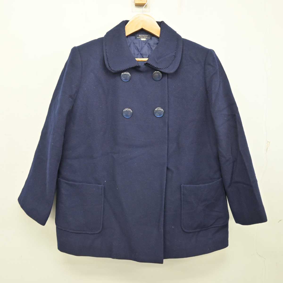 【中古】熊本県 飽田中学校 女子制服 1点 (コート) sf082664