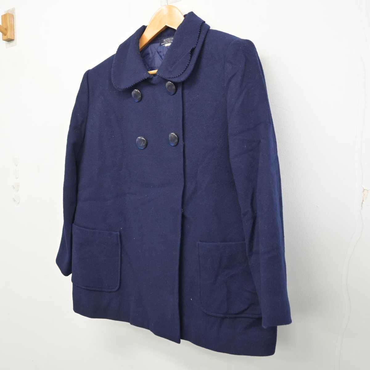 【中古】熊本県 飽田中学校 女子制服 1点 (コート) sf082664