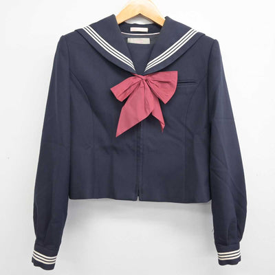 【中古】新潟県 金井中学校 女子制服 3点 (セーラー服・スカート) sf082669