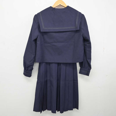 【中古】岩手県 盛岡商業高等学校 女子制服 3点 (セーラー服・スカート) sf082670