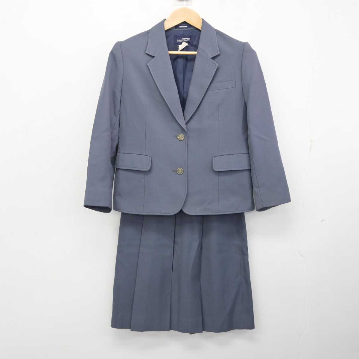 【中古】千葉県 幕張本郷中学校 女子制服 2点 (ブレザー・スカート) sf082683