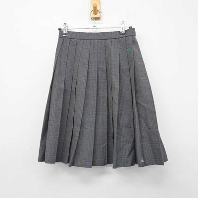 【中古】群馬県 前橋育英高等学校 女子制服 4点 (ブレザー・ニット・スカート) sf082704