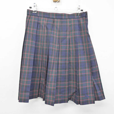 【中古】愛知県 安城学園高等学校 女子制服 4点 (ニット・シャツ・スカート) sf082734