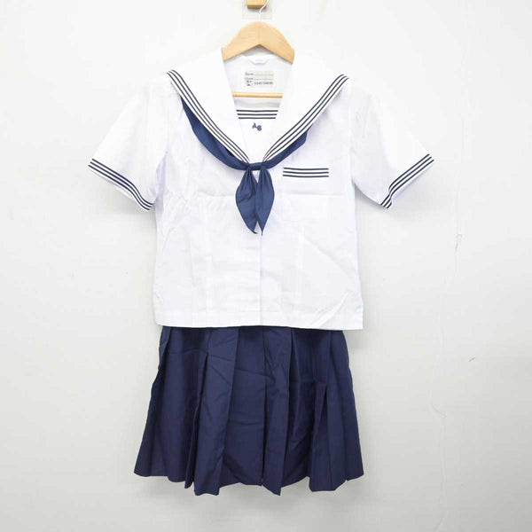 中古】愛知県 安城学園高等学校 女子制服 3点 (セーラー服