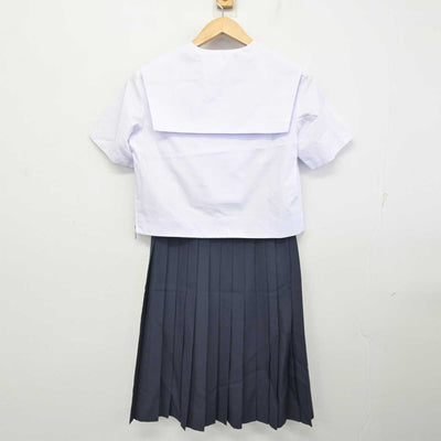 【中古】 学校名不明 女子制服 5点 (セーラー服・スカート) sf082739