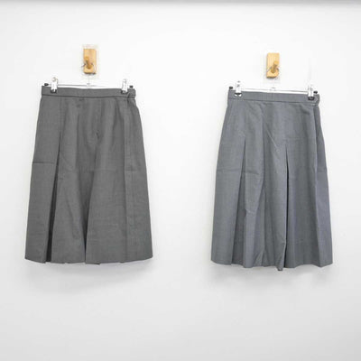 【中古】大阪府 岡東中学校 女子制服 4点 (ブレザー・スカート) sf082741