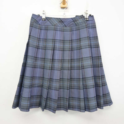 【中古】千葉県 千葉学園高等学校 女子制服 5点 (ブレザー・ベスト・シャツ・スカート) sf082746