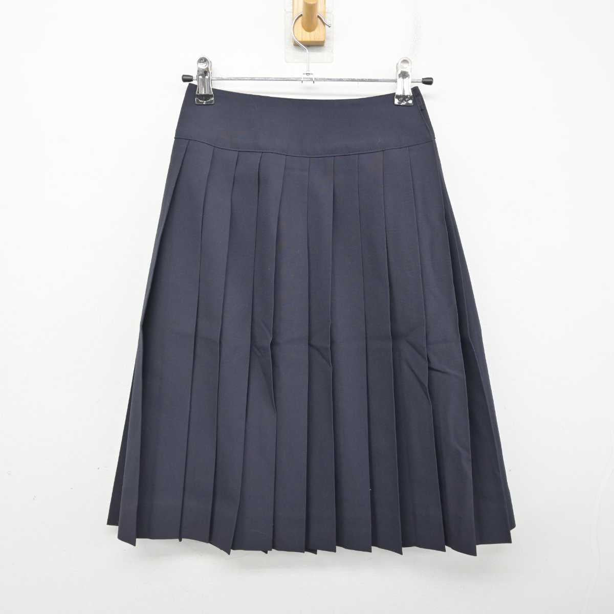 【中古】愛知県  桜花学園高等学校 女子制服 2点 (ブラウス・スカート) sf082752