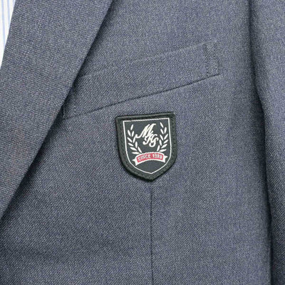 【中古】広島県 美鈴が丘高等学校 女子制服 3点 (ブレザー・シャツ・スカート) sf082754