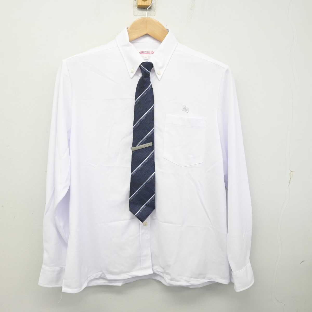 【中古】福岡県 純真高等学校 女子制服 4点 (ブレザー・シャツ・スカート) sf082756