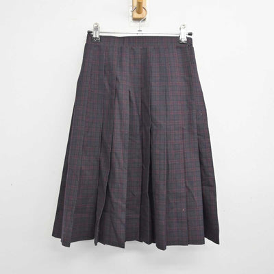 【中古】茨城県 城ノ内中学校 女子制服 2点 (スカート) sf082759