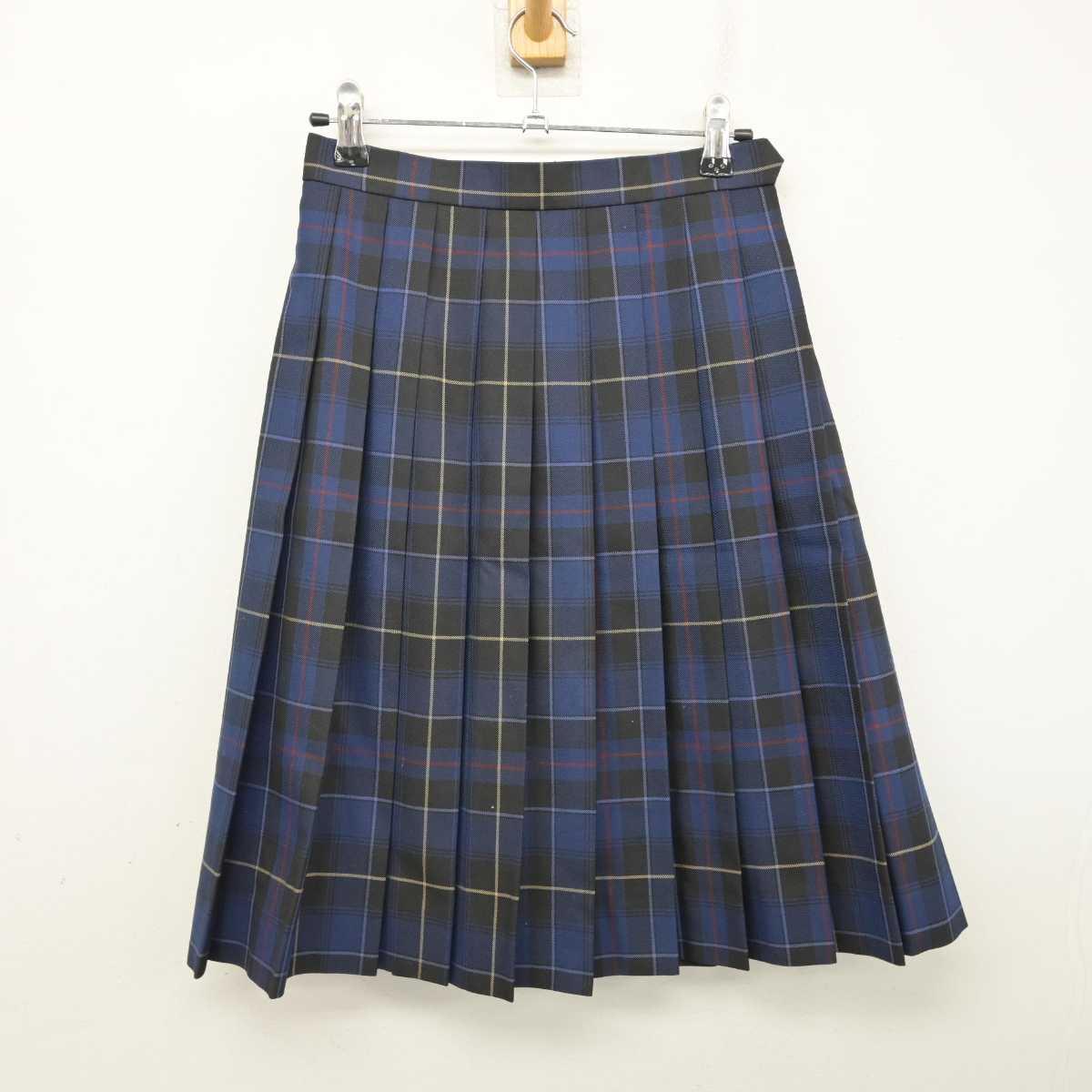 【中古】埼玉県 大川学園高等学校 女子制服 5点 (ブレザー・ベスト・シャツ・スカート) sf082761