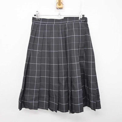 【中古】埼玉県 埼玉栄中学・高等学校 女子制服 4点 (ニット・シャツ・スカート) sf082772