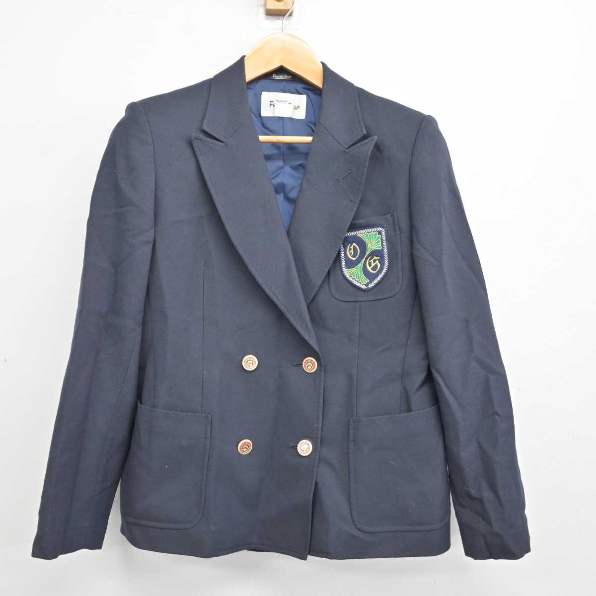 【中古】山形県 沖郷中学校 女子制服 3点 (ブレザー・スカート) sf082795