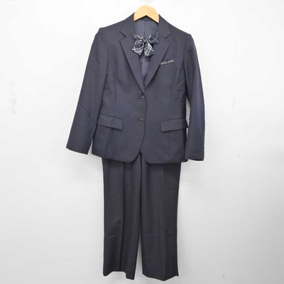 【中古】滋賀県 滋賀短期大学附属高等学校 女子制服 3点 (ブレザー・ズボン) sf082799