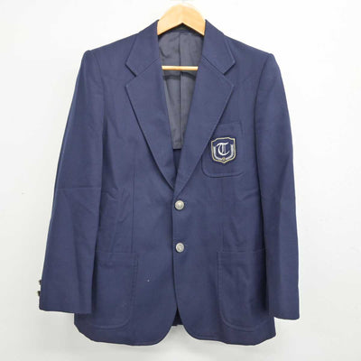 【中古】福岡県 高牟礼中学校/旧制服 男子制服 2点 (ブレザー・ズボン) sf082813