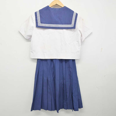 【中古】大分県 稙田南中学校 女子制服 2点 (セーラー服・スカート) sf082825