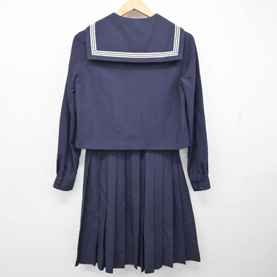 【中古】大分県 上野ヶ丘高等学校 女子制服 3点 (セーラー服・スカート) sf082828