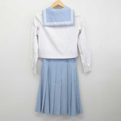 【中古】大分県 大分上野丘高等学校 女子制服 3点 (セーラー服・スカート) sf082829