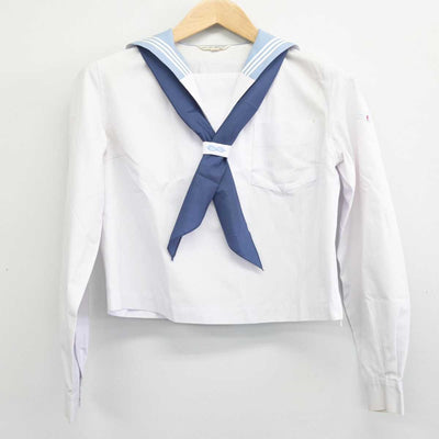 【中古】大分県 大分上野丘高等学校 女子制服 3点 (セーラー服・スカート) sf082829