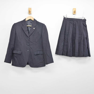 【中古】広島県 広島商業高等学校/旧制服 女子制服 3点 (ブレザー・スカート) sf082835