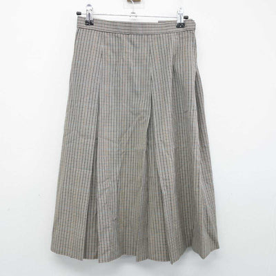 【中古】長崎県 長崎商業高等学校 女子制服 2点 (シャツ・スカート) sf082842