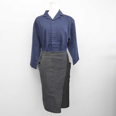 【中古】 蕎麦屋制服 男子制服 2点 (シャツ・エプロン / サロン) sf082849