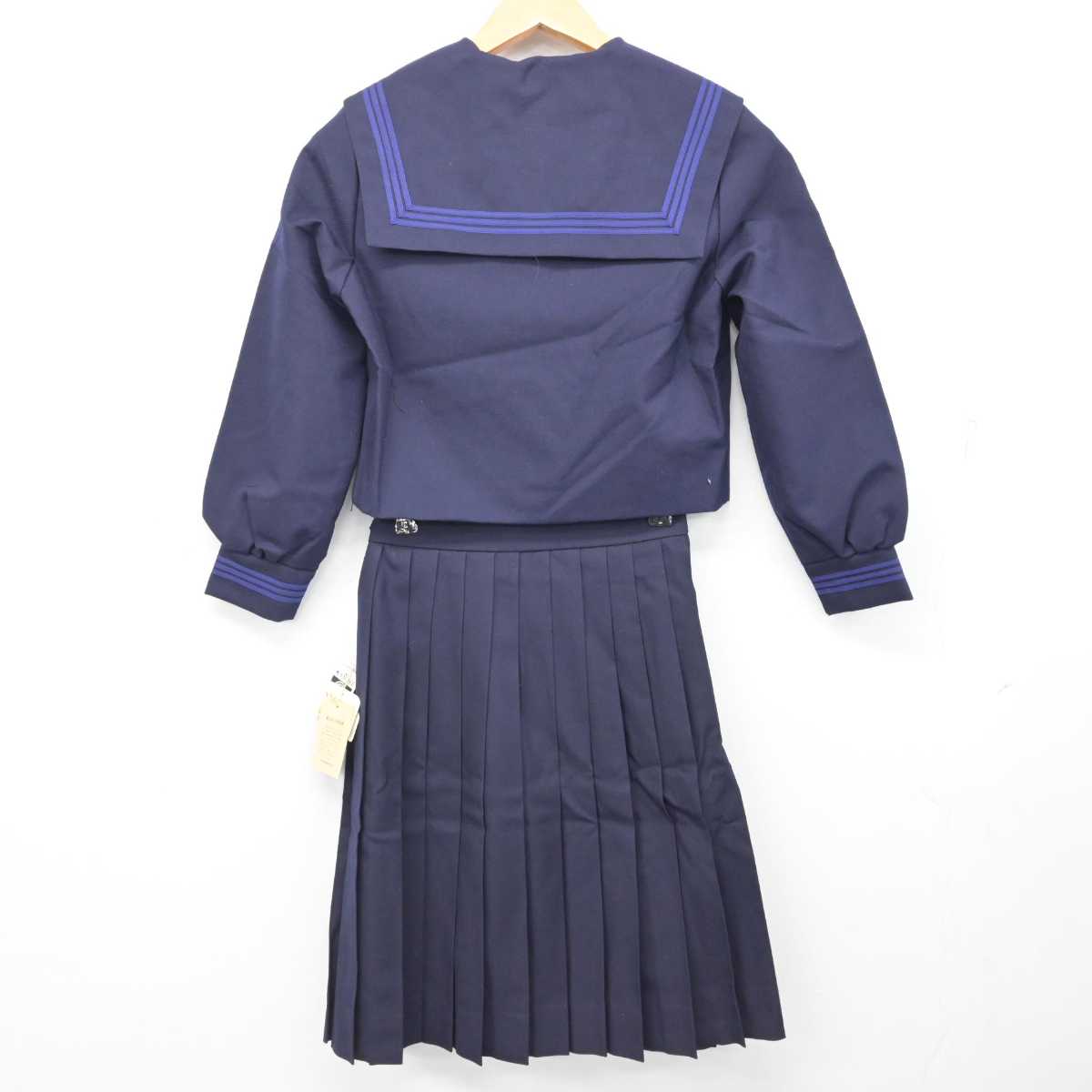 【中古】滋賀県 高島中学校/旧制服 女子制服 2点 (セーラー服・スカート) sf082863